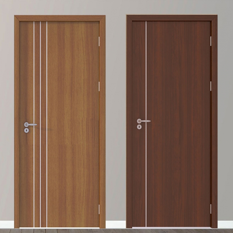 Cửa Composite/ABS nẹp nhôm