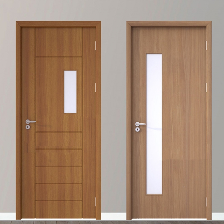 Cửa Composite/ABS có ô kính